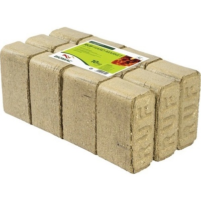 Biomac RUF Hard brikety drevené hranaté 10 kg