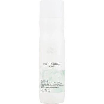 Wella Nutricurls Waves hydratační šampon pro vlnité vlasy 250 ml