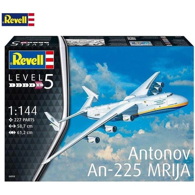 Revell Самолет Антонов AN-225 Mrija - сглобяем модел (R04958)