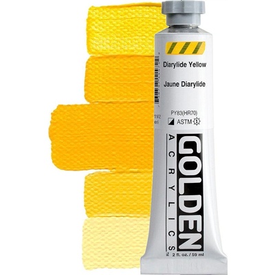 Golden Artist Colors Heavy Body АКРИЛНА боя Diarylide Yellow 59 ml 1 бр (0001147-2)
