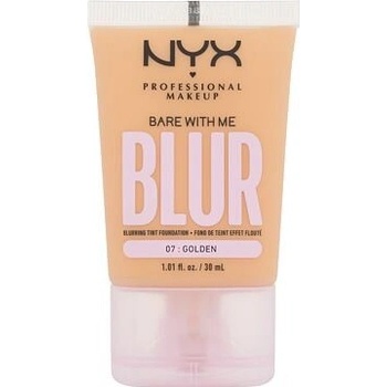 NYX Professional Makeup Bare With Me Blur Tint hydratační make-up 07 Golden 30 ml