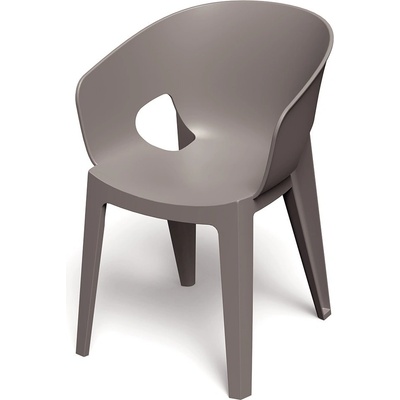 Ferne Židle s područkami PREMO 56 x 59 x 81 cm, zemitě hnědá