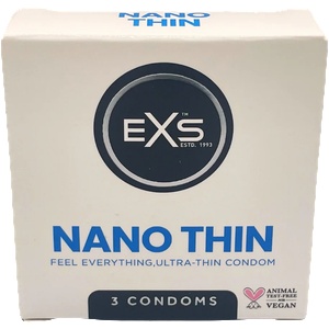 EXS Condoms Nano Thin 3 pcs
