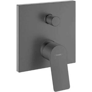 Hansgrohe Vivenis - Скрита батерия, за 2 уреда, матиран черен хром 75416340 (75416340)