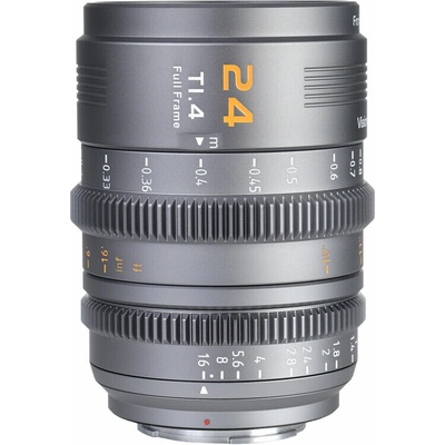 SIRUI Vision Prime 1 Series 24mm T1.4 Full Frame Cine Lens, Grey (E mount/Z/R/L)