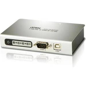 ATEN 4-портов хъб aten uc2324, usb към rs-232 (aten-uc2324-at) - megamag