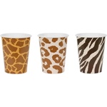 Party Deco Хартиени Чаши Safari Spots (KPP115-EU3)