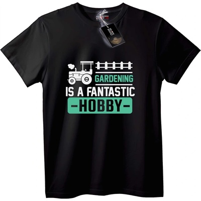 NOONEBRAND Тениска Градинарство - страхотно хоби - 2XL, White