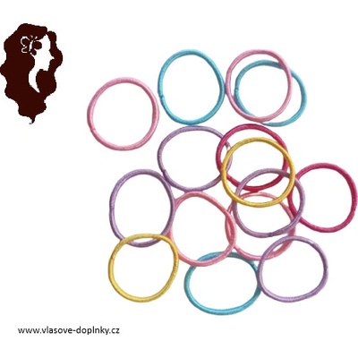 Vlasové gumičky 15 ks