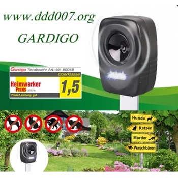 Gardigo Ултразвуково устройство против домашни и диви животни за 100 кв. м