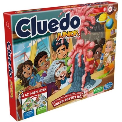 Hasbro Детска настолна игра Клуедо - на унгарски език (f6419)