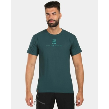 Kilpi Мъжка памучна тениска Kilpi DISCOVER-M Dark Green Kilpi | Zelen | МЪЖЕ | L