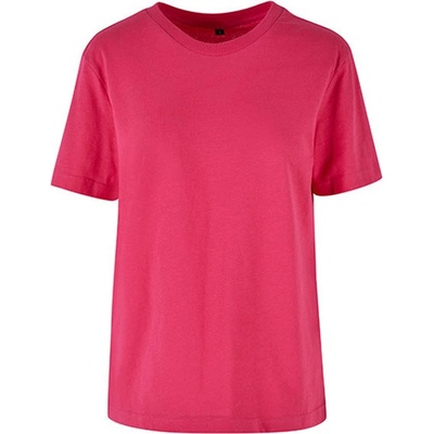 Build Your Brand Dámske voľné tričko BY211 Hibiskus Pink