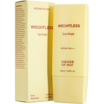 House of HUR Opaľovaci fluid na tvárWeightless Sun Fluid - 50 ml