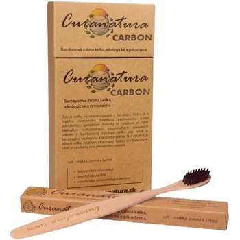 Curanatura Zubní kartáček Carbon soft 12 ks
