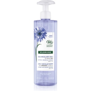 Klorane Cornflower мицеларна вода 3в1 400ml