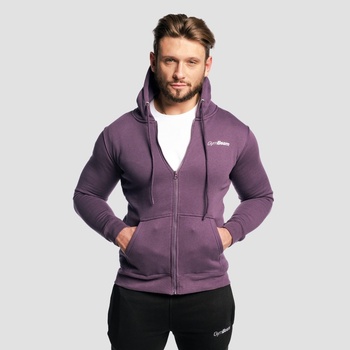 GymBeam Мъжки суичър Zipper Hoodie Obsidian M