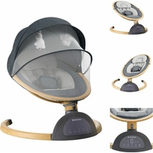 KikkaBoo Hojdacie lehátko elektrické Ashlee Dark Grey