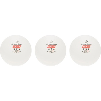 Carlton Топчета за тенис на маса Carlton GT1 3pk Table Tennis Balls Adults - White