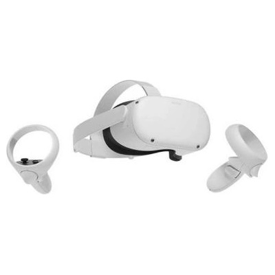Meta Комплект за виртуална реалност oculus quest 2, 3.6 инча dual oled, 1832 x 1920 / 90 hz, 128 gb, all-in-one gaming, 3d sound, бял, oculus-quest2