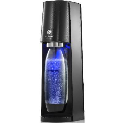 SODASTREAM E-Terra Black elektrický výrobník perlivej vody SODA - čierny