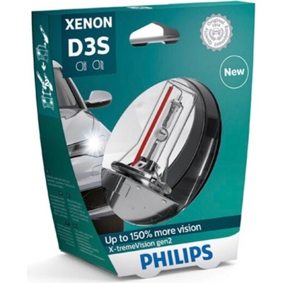 Philips 42403XV2S1 Xenon X-tremeVision gen2 D3S + 150% – Zbozi.Blesk.cz