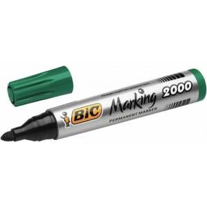 BIC Маркер перманентен bic 2000 зелен