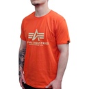 Alpha Industries Basic T Shirt Boost Orange