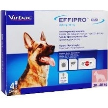 Effipro Duo Spot-on Dog L 20-40 kg 4 x 2,68 ml