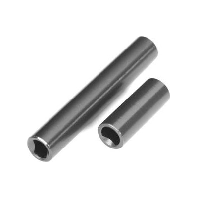 Traxxas централен вал външен алуминиев сив (за TRX-4m High Trail)