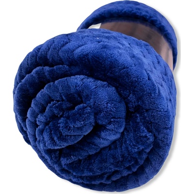 ComfortMatrace Deka z mikrovlákna King modrá 230x200