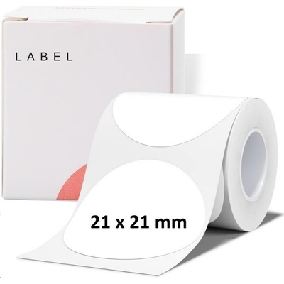Niimbot etikety R 21 × 21 mm 300 ks RoundB na B21