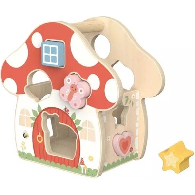 Tooky Toy Tooky Toy: Гъбена къща с форми за сортиране (TP520)