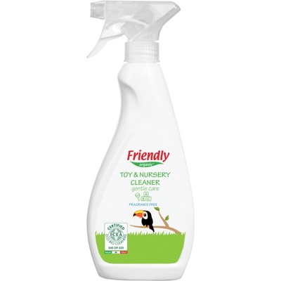 Friendly Organic Екологичен почистващ препарат за играчки и детски аксесоари, 500 мл