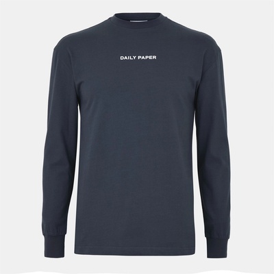 Daily Paper Тениска Daily Paper Men's Etype Long-Sleeve T-Shirt - Odyssey Blue