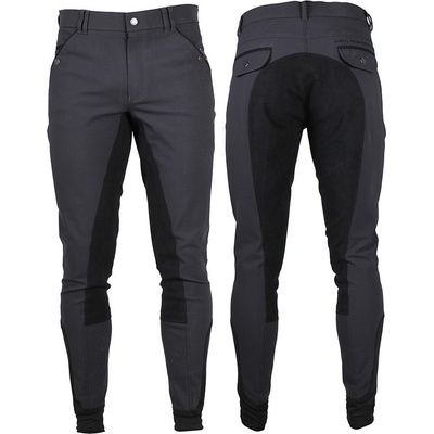 QHP Rajtky Jack s celokoženým sedem pánské grey – Zboží Dáma