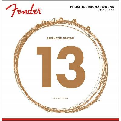 FENDER 60M struny pro akustickou kytaru 13-56