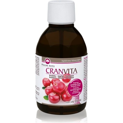 Cranvita brusinky kopřiva D manósa 250 ml
