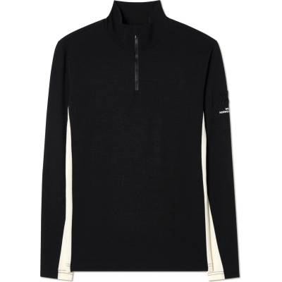 We Norwegians Мъжки вълнен пуловер We norwegians Voss 1/4-Zip Merino jumper - Black - размер XL (005-5877-0114)