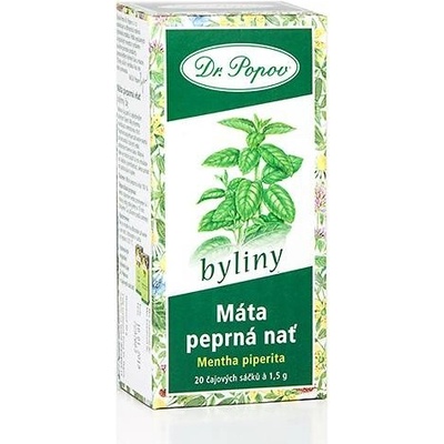 Dr.Popov Máta peprná nať 20 x 1,5 g