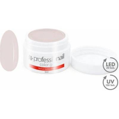 Professionail farebný Led Uv gél cashmere nude 5ml