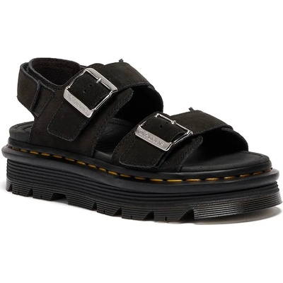 Dr. Martens сандали обувки с платформа дамски от велур ZebZag Sandal (DM42689001)