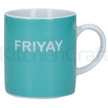 Kitchen Craft šálek na espresso Porcelain Friyay 80 ml