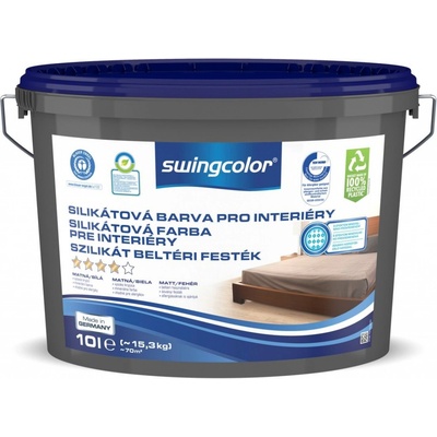 Swingcolor Silikátová 10 l sněhobílá 6243 T0010 0