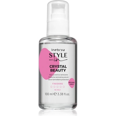 Inebrya Style-In Crystal Beauty защитен флуид за блясък и мекота на косата 100ml