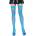 Leg Avenue Nylon Fishnet Thigh Highs 9011 Neon Blue