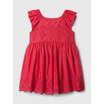 Šaty dětské GAP Červená Dívčí