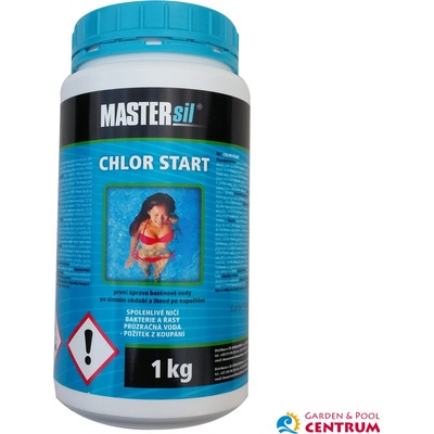 MASTERSIL Chlór Štart granulát 1kg