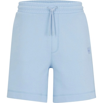 Boss Поларени къси панталони Boss Sewalk Fleece Shorts - Open Blue 460