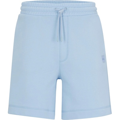 Boss Поларени къси панталони Boss Sewalk Fleece Shorts - Open Blue 460